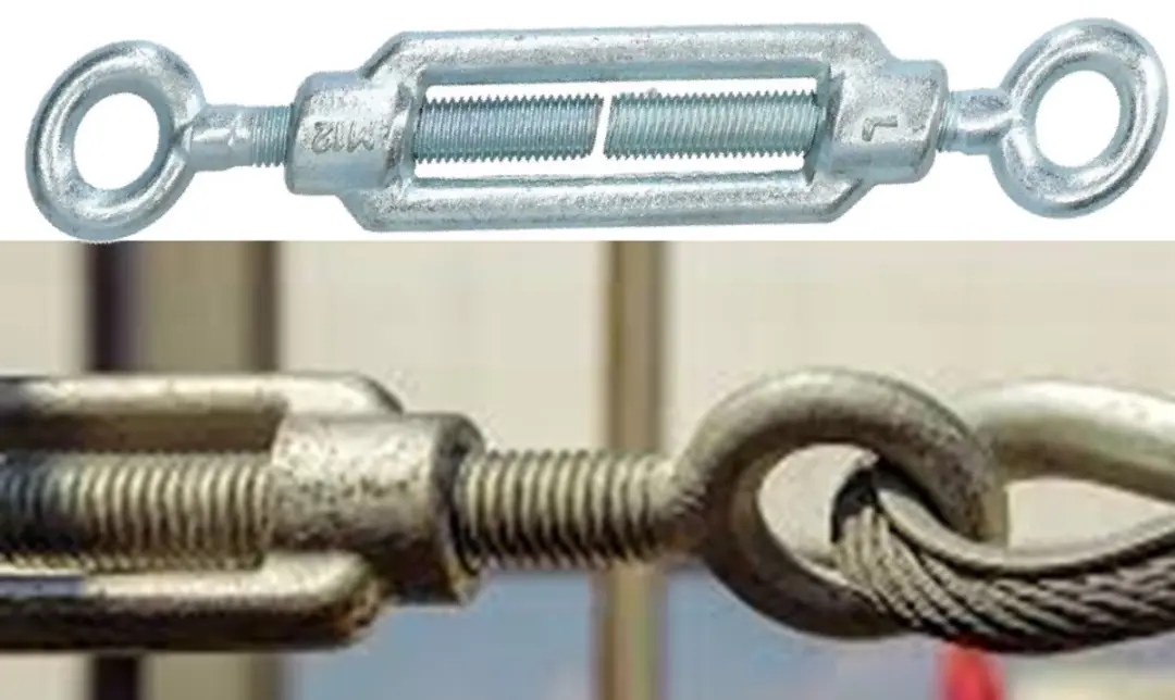 Dulimex Kabelspanner Oog-Oog 6mm - Verzinkt