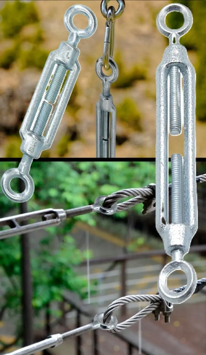 Dulimex Kabelspanner Oog-Oog 6mm - Verzinkt