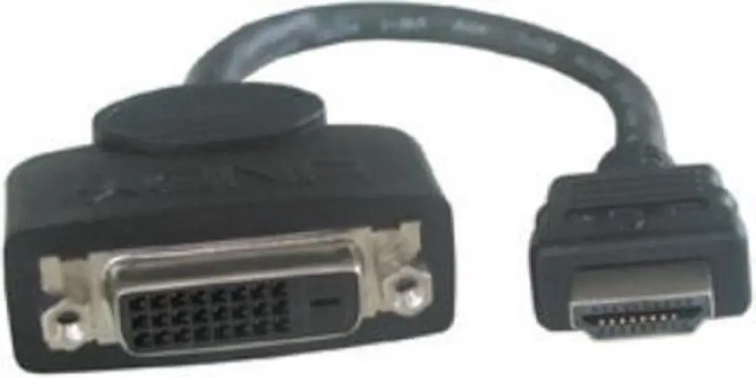 Lindy HDMI naar DVI-D Videoadapter 20cm - Zwart