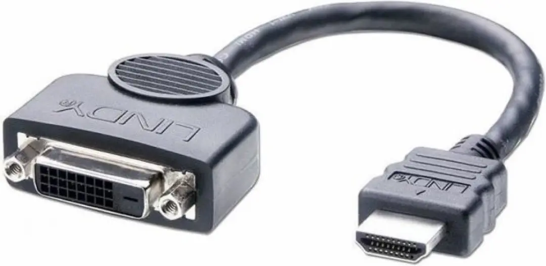 Lindy HDMI naar DVI-D Videoadapter 20cm