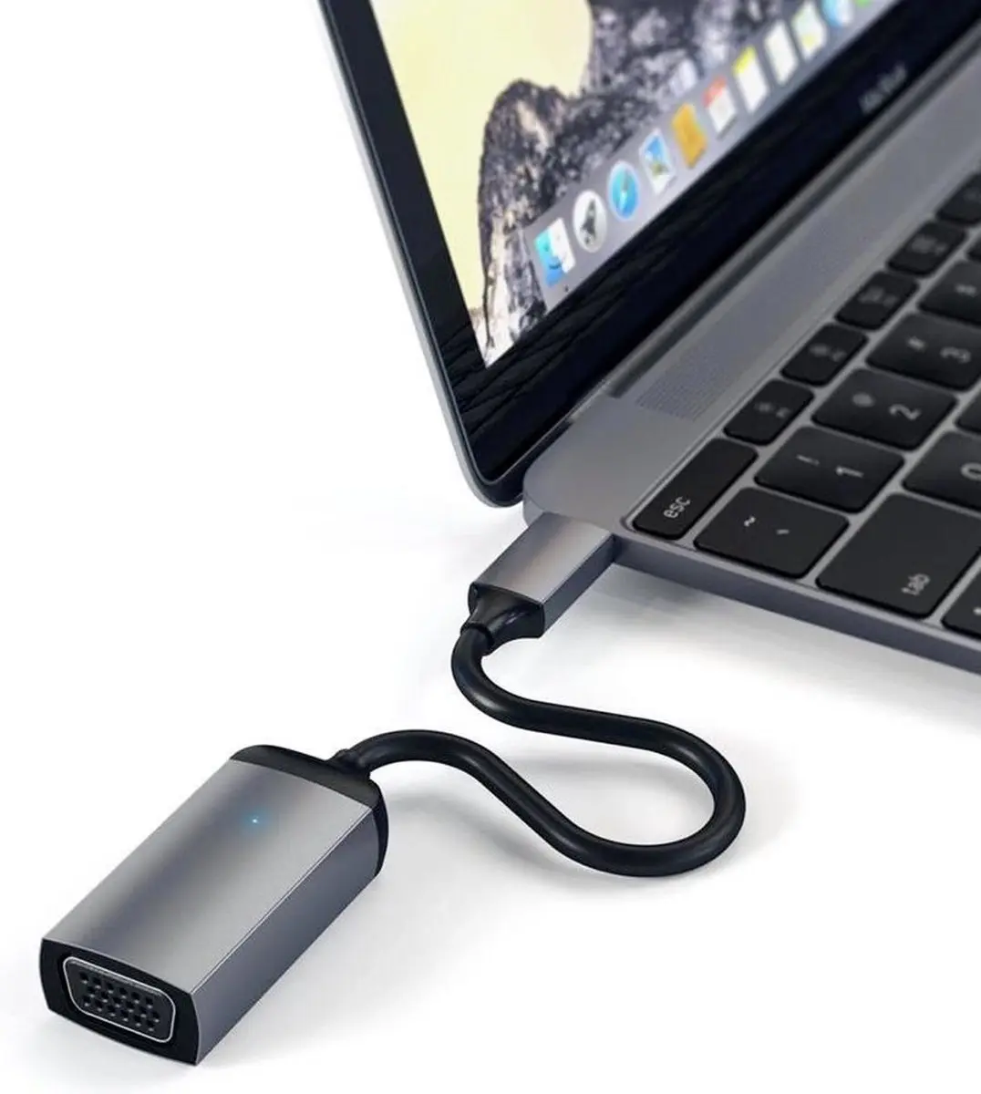 Satechi Type-C VGA Adapter - Space Gray