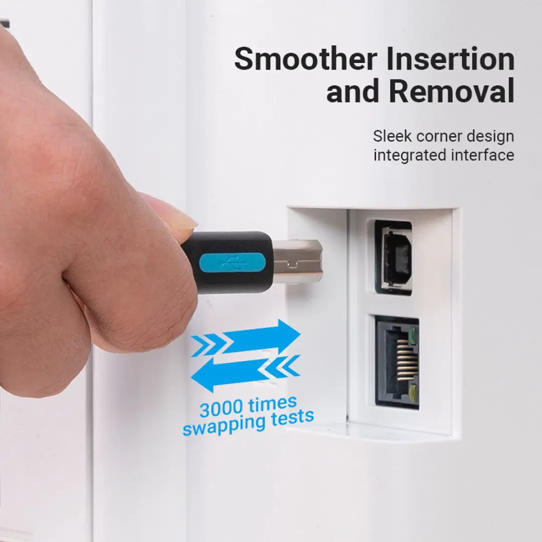 Vention USB A naar USB B Kabel 5m