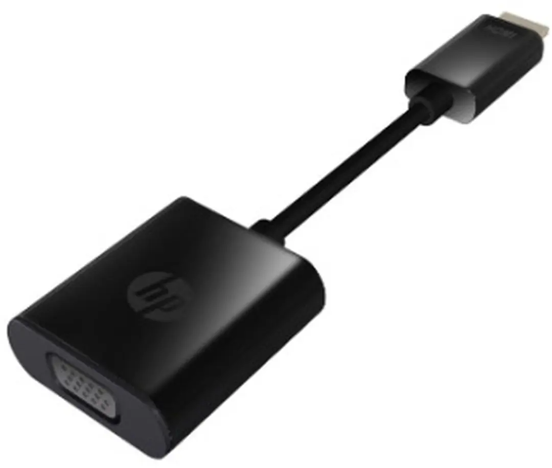 HP H4F02AA HDMI naar VGA Adapter - Zwart