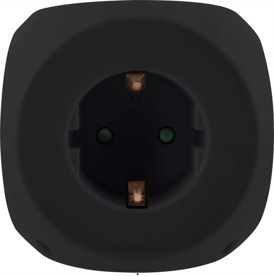 InLine Stekkerdoos USB-A + USB-C 2m - Zwart