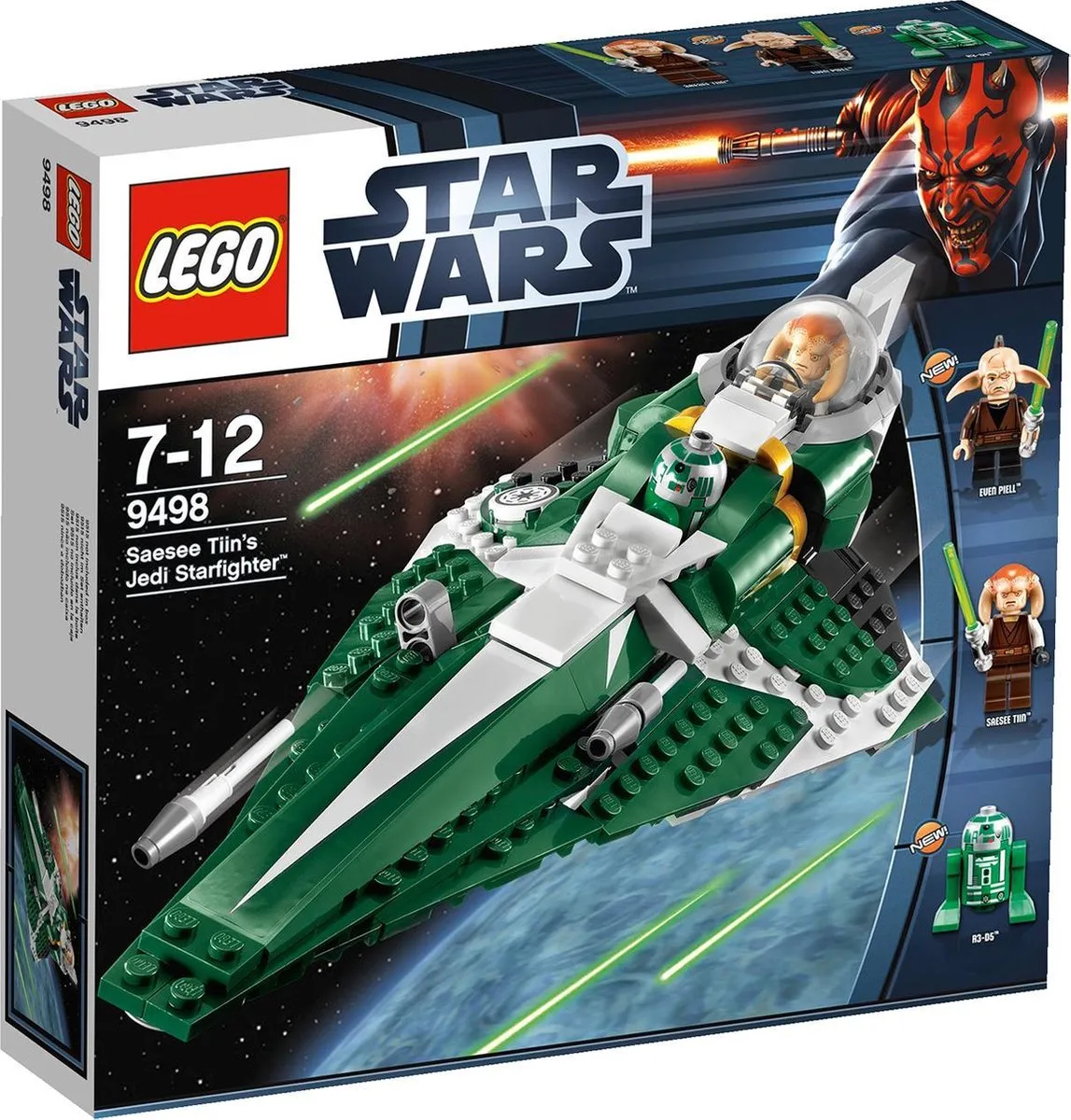 LEGO Star Wars Saesee Tiin Jedi Starfighter 243 Stukken