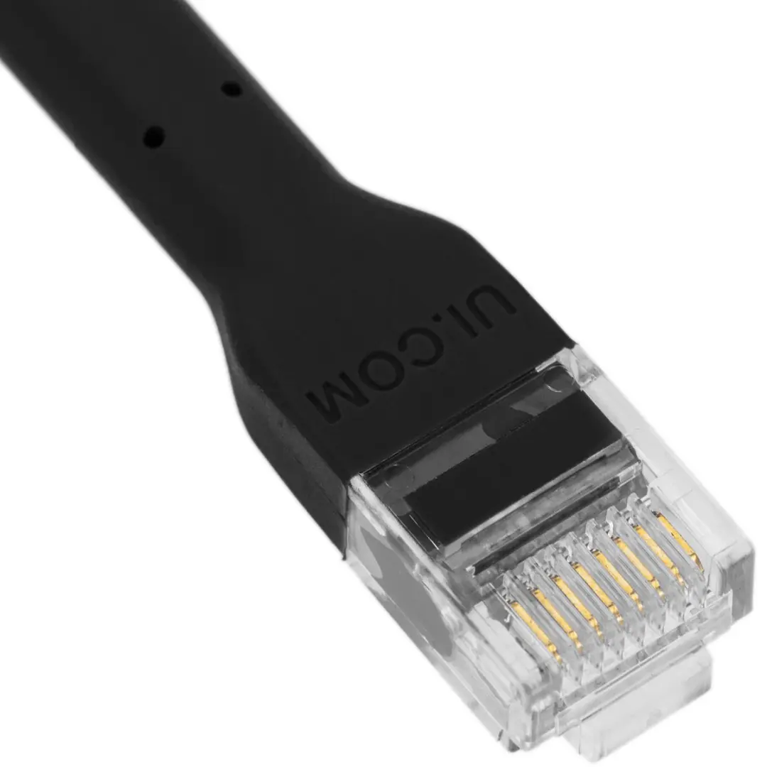 Ubiquiti Cat.6 FTP Ethernet-kabel 0,22m - Zwart