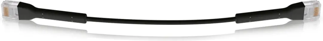 Ubiquiti Cat.6 FTP Ethernet-kabel 0,22m - Zwart