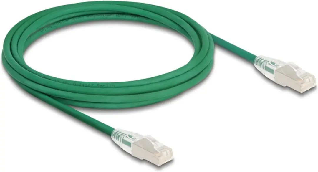 Delock RJ45 Cat.6A Kabel 3m - Groen