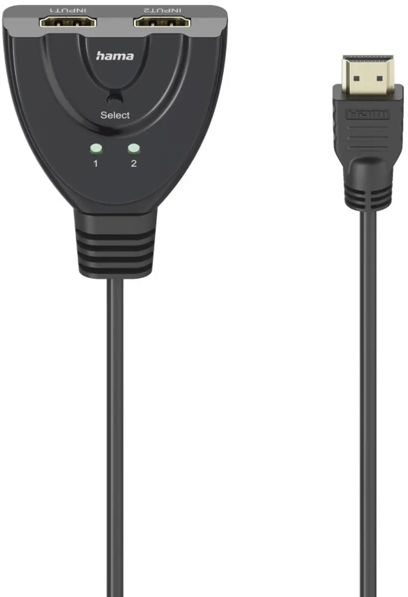 Hama 4K HDMI Splitter 2x1