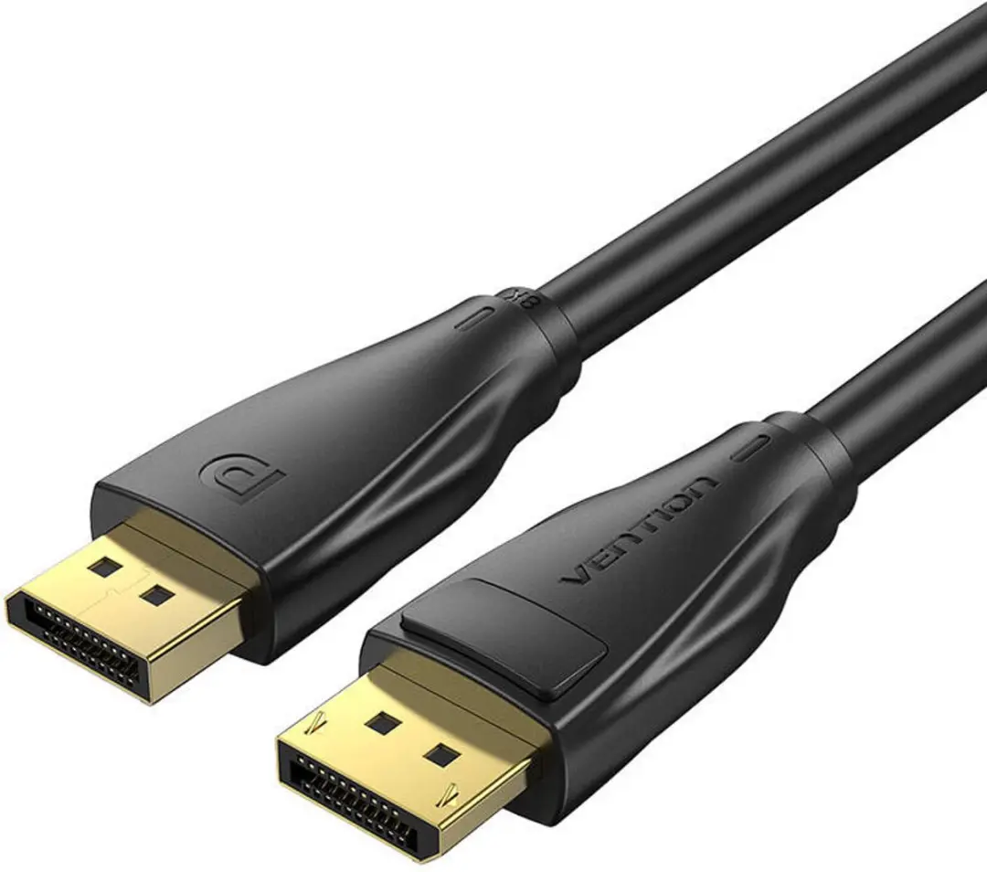 Vention Ventiekabel DisplayPort 4K 120Hz 1.5m - Transparant - afbeelding 6 van 6