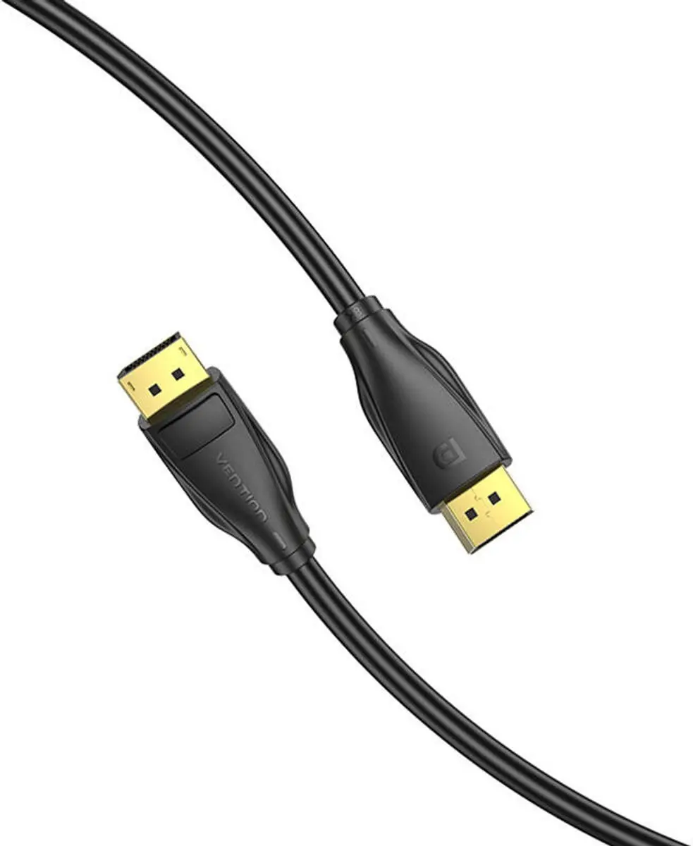 Vention Ventiekabel DisplayPort 4K 120Hz 1.5m - Transparant