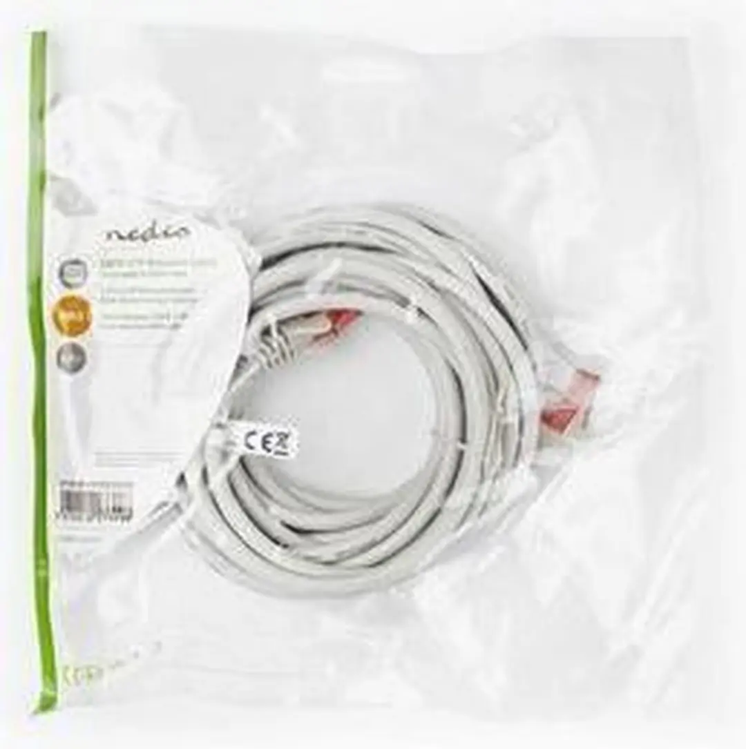 Nedis CAT6 Netwerkkabel RJ45 5m - Grijs - afbeelding 6 van 6