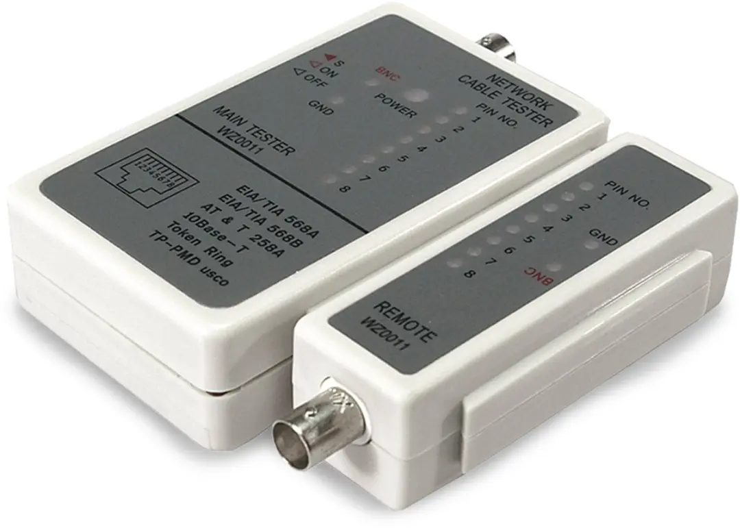 LogiLink Kabeltester voor RJ-45 en BNC