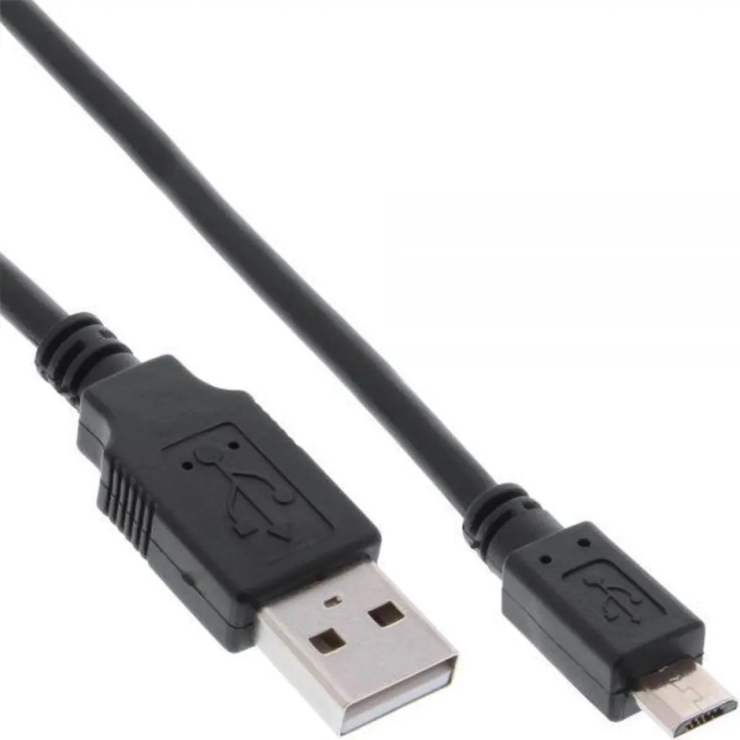 InLine Micro-USB 2.0 Kabel USB-A/Micro-B 1,5m - Zwart