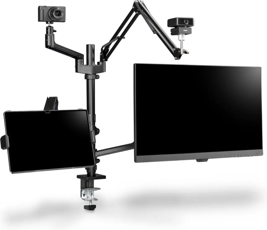 Hama Monitorarm 00004663 - 4-Armig - 13-32" - Zwart