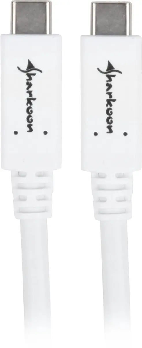 Sharkoon USB-C Kabel 1m USB 3.2 Gen 1 - Wit