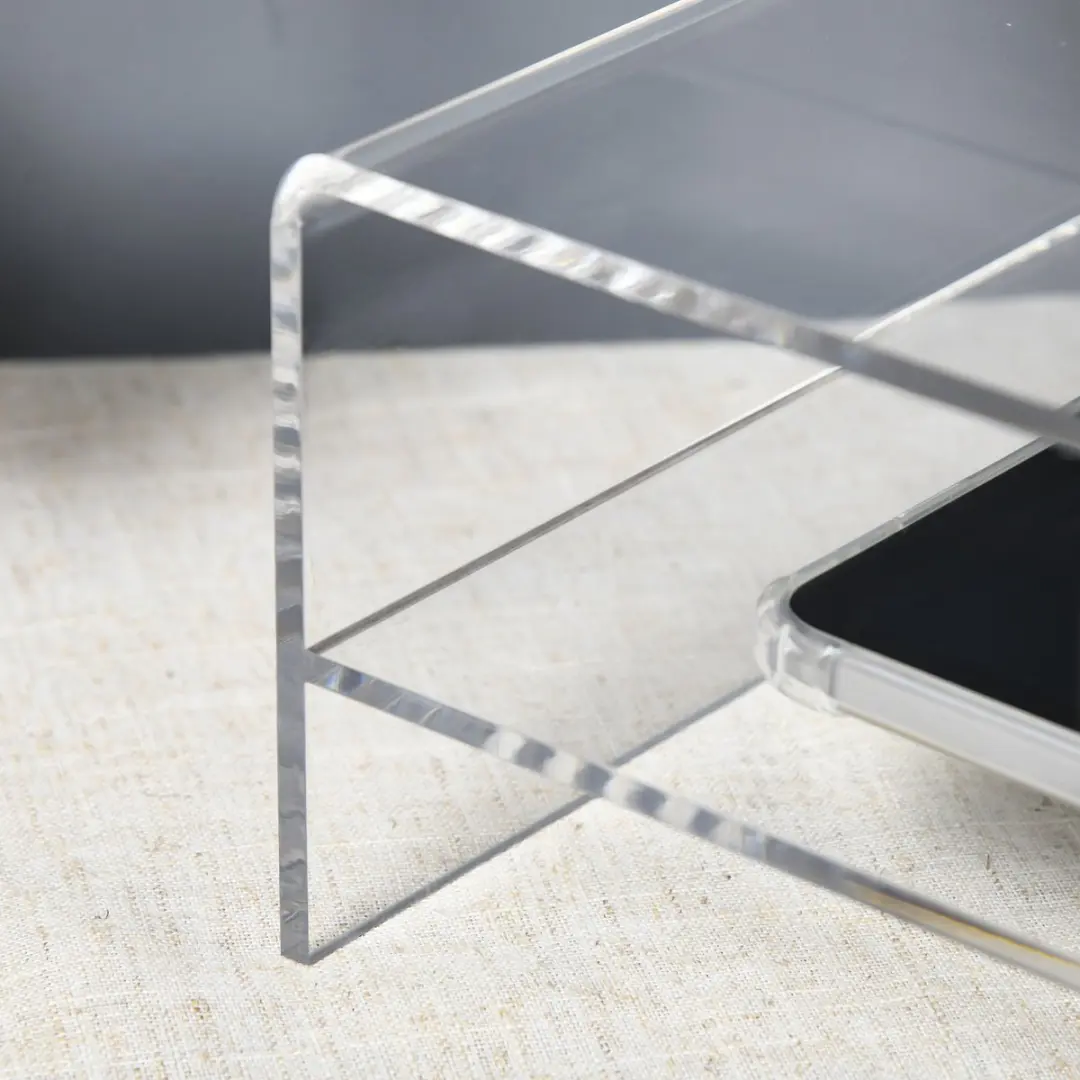 Homcom Monitorstandaard Acryl 50,8cm - 24 Inch
