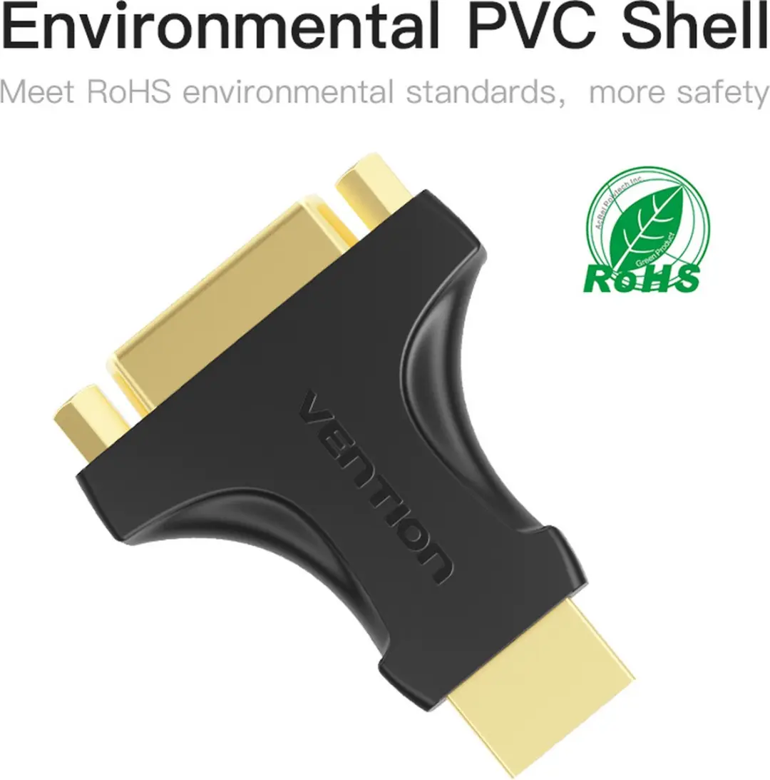 Vention HDMI naar DVI Adapter - Zwart - afbeelding 6 van 6