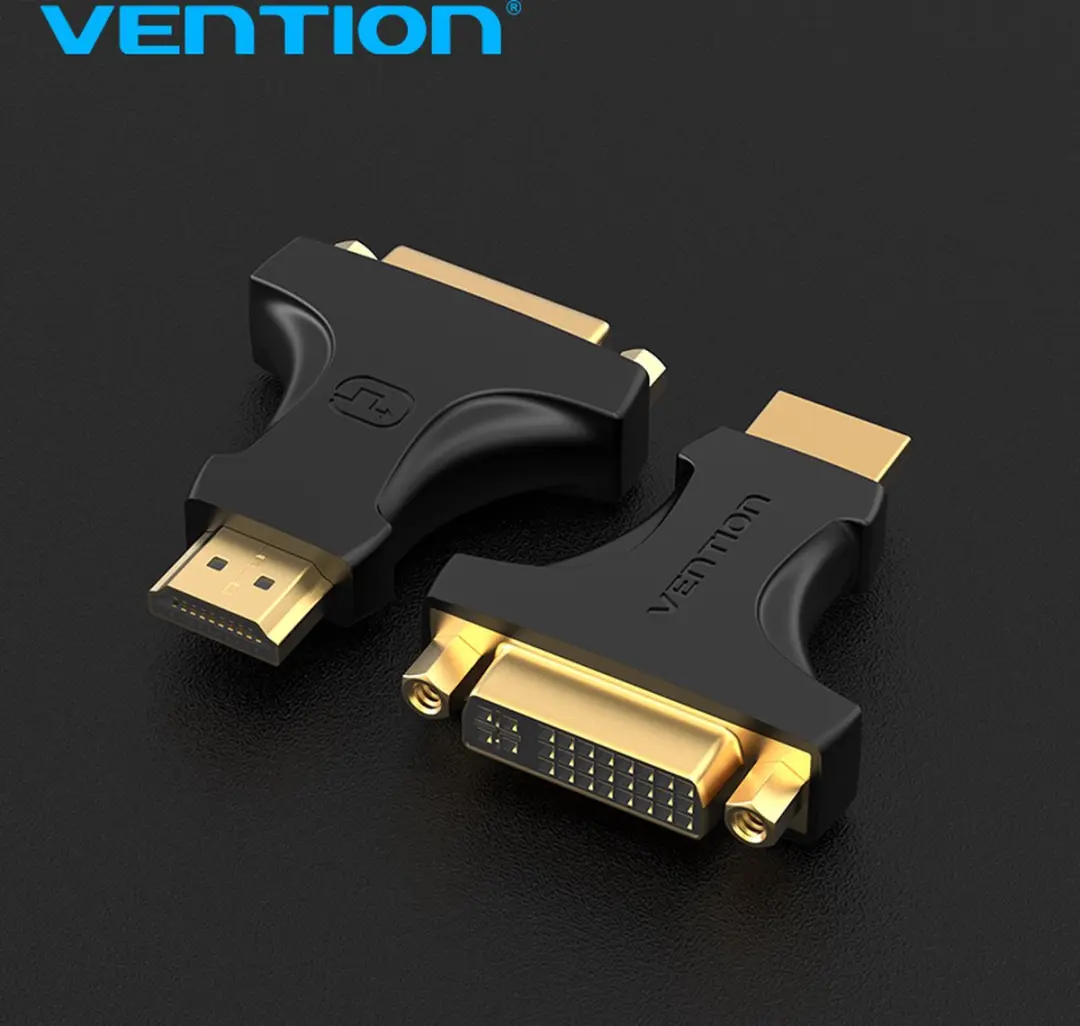 Vention HDMI naar DVI Adapter - Zwart