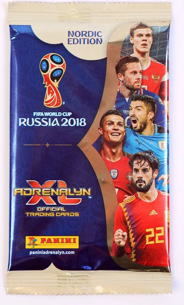 Asmodee Adrenalyn XL World Cup 2018 - De Bruyne - 9 Stuks