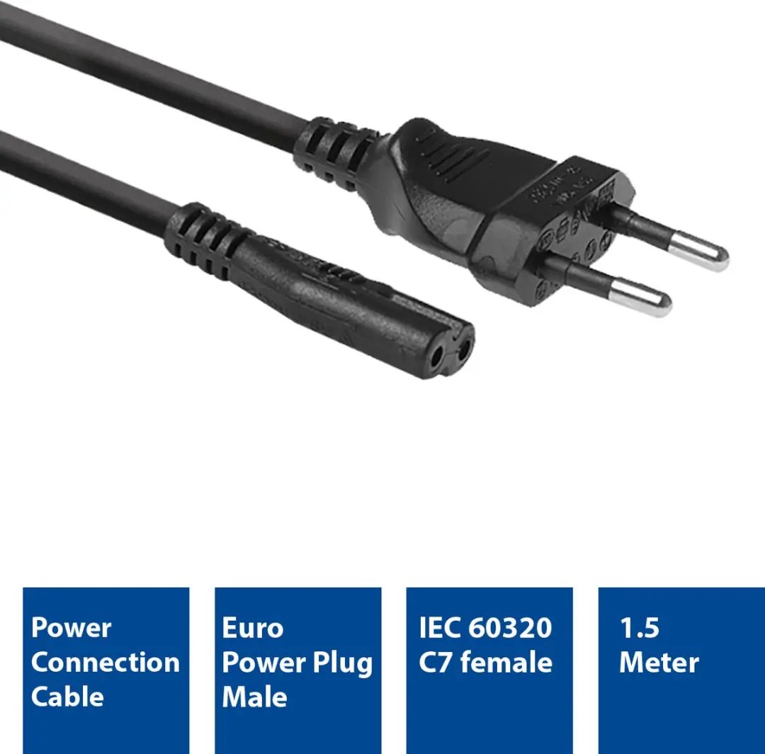 ACT C7 Kabel AC3300 - 1,5m - Zwart