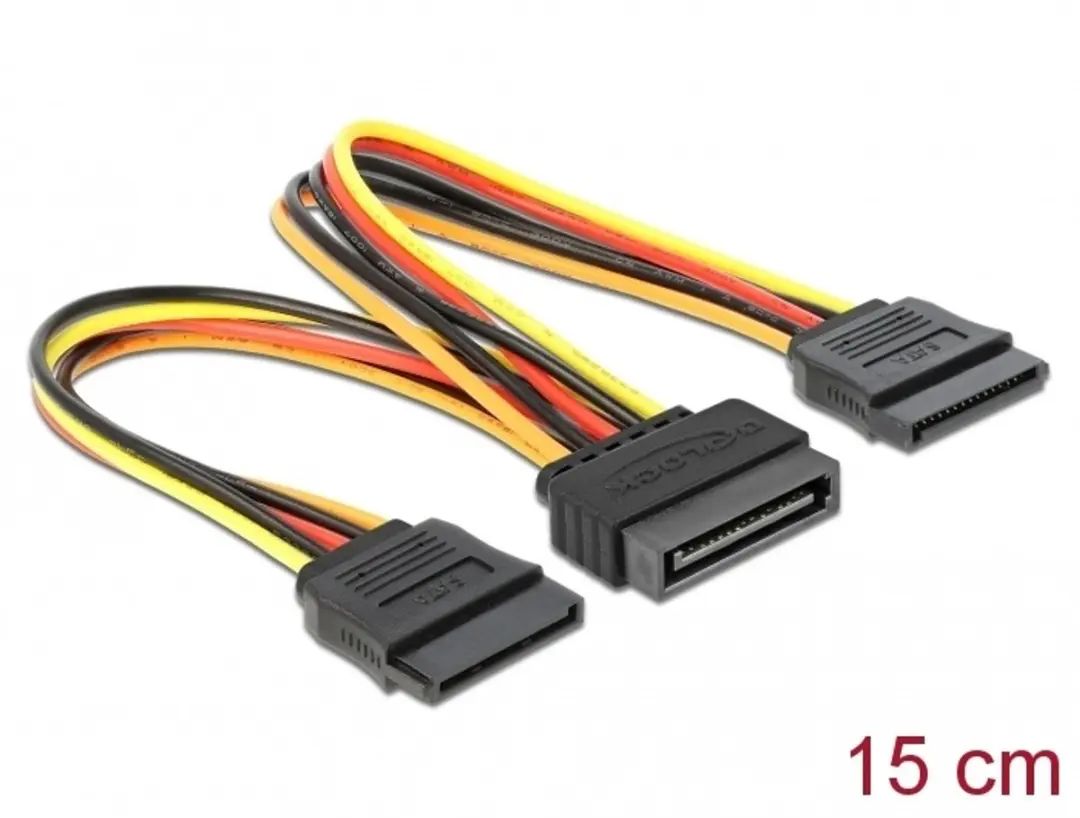Delock SATA Power Kabel 15cm