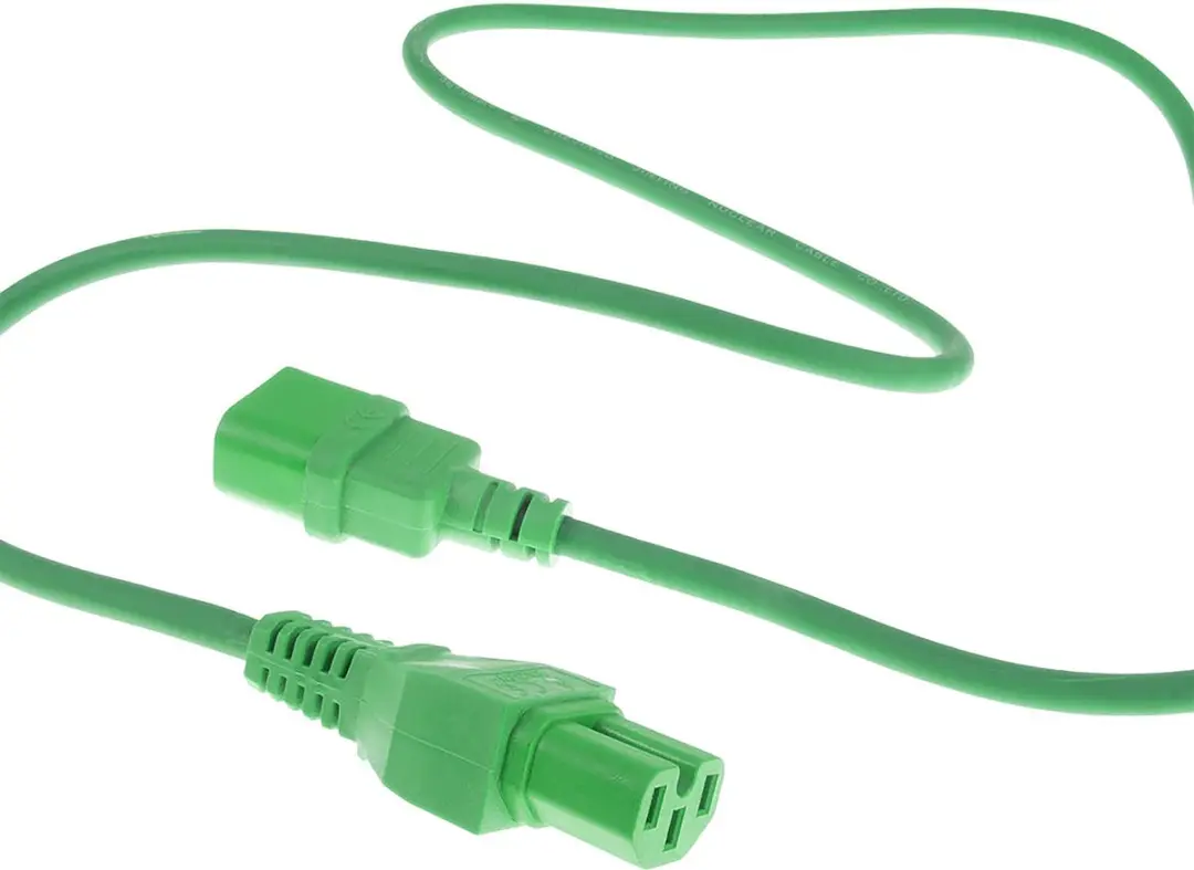 ACT AK5310 Netsnoer C14-C15 - 2m - Groen