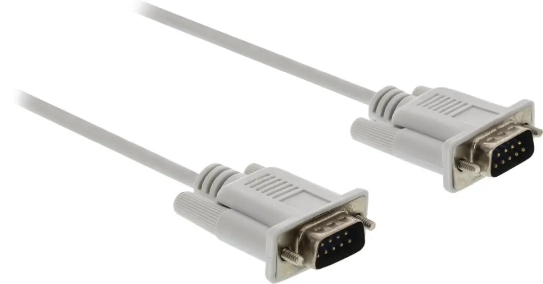 Nedis D-SUB 9-Pins Seriële Kabel 2.00m - Ivoor