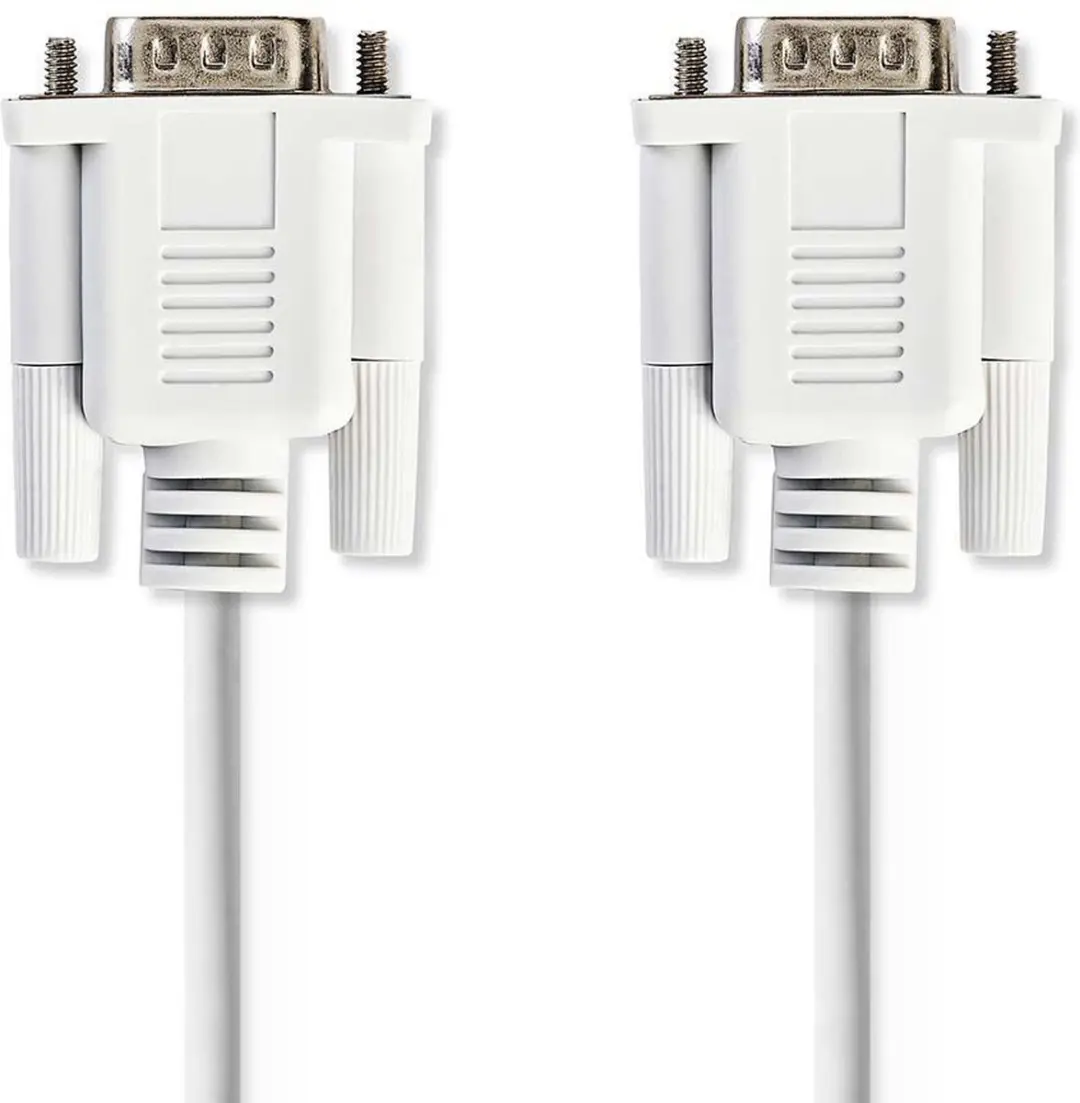 Nedis D-SUB 9-Pins Seriële Kabel 2.00m - Ivoor - afbeelding 6 van 6