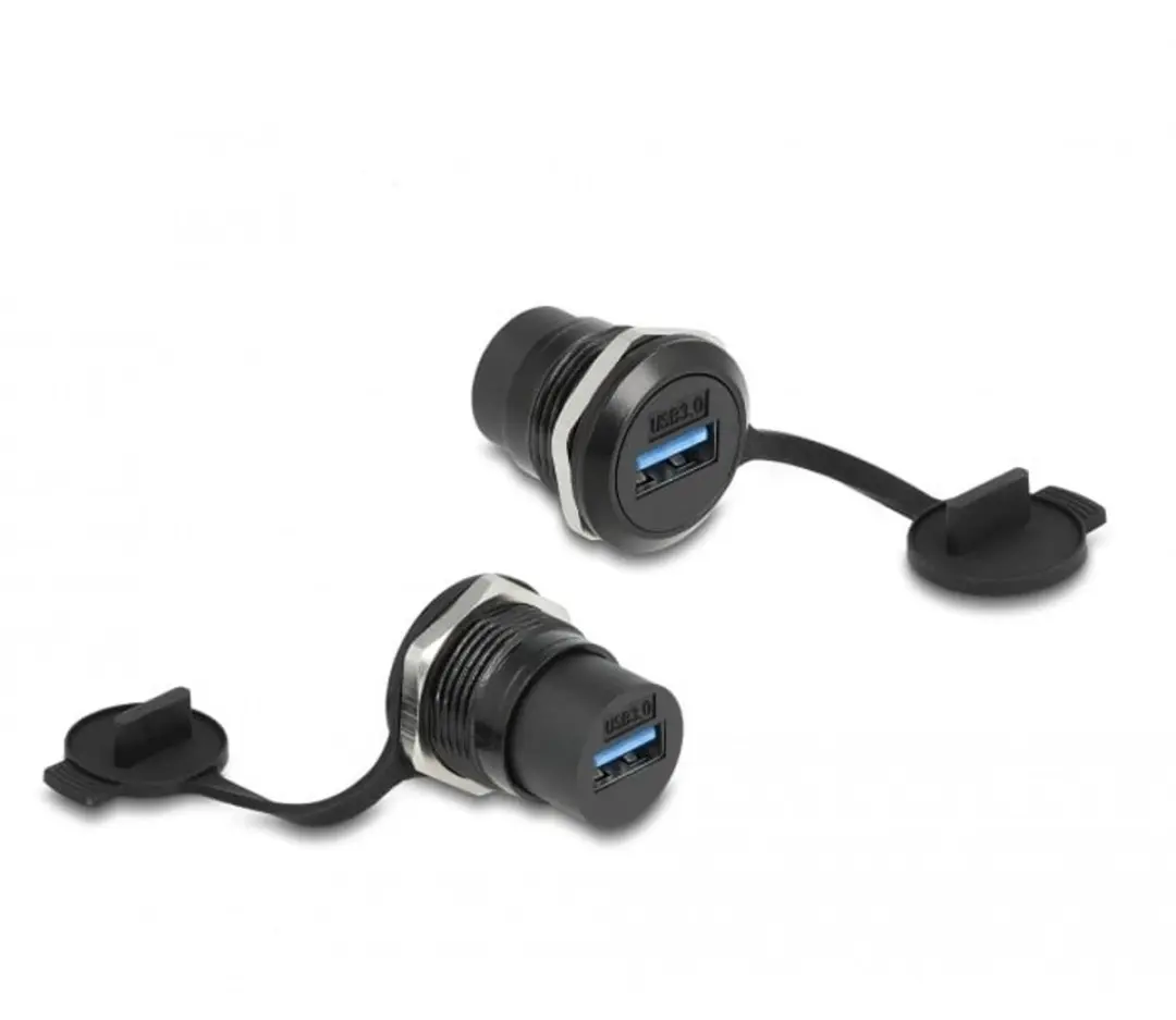 Delock USB3.0 Inbouwadapter - Zwart