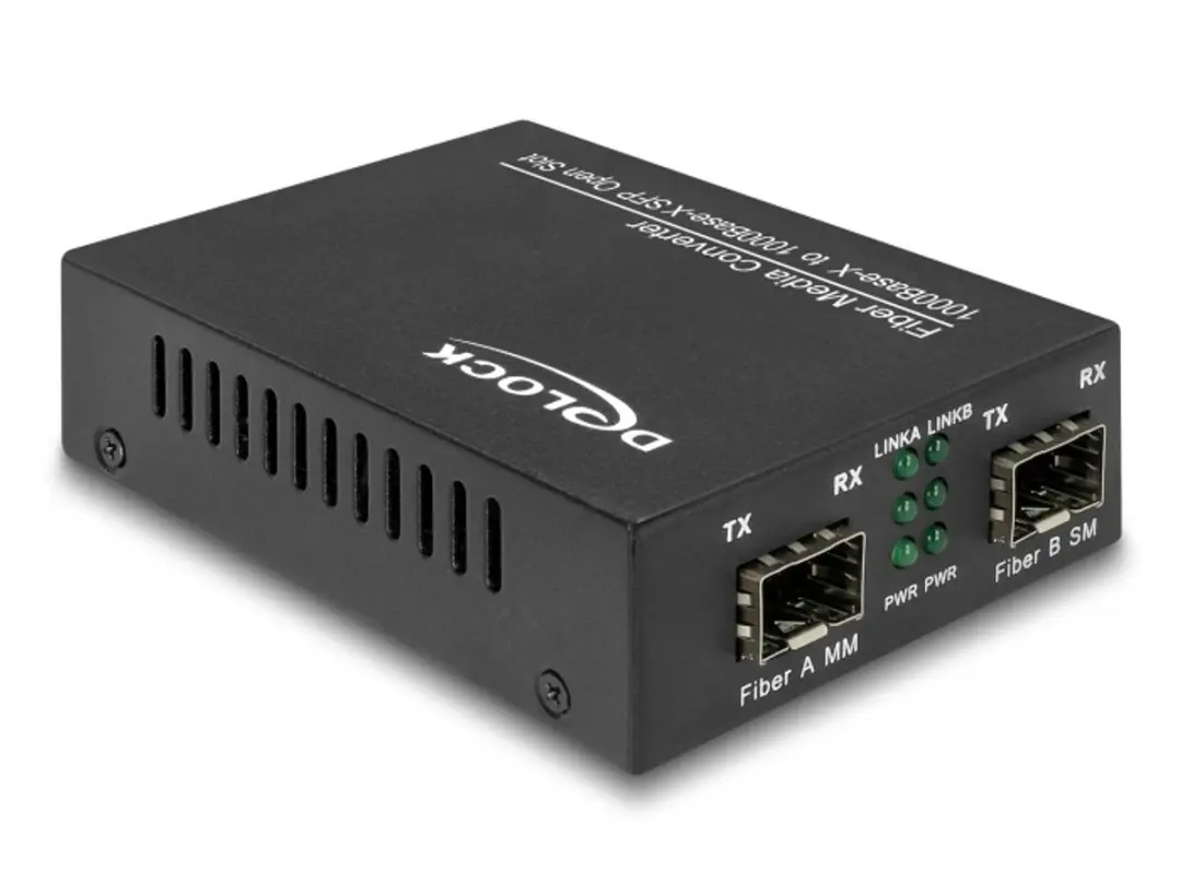Delock 86203 Media Converter SFP naar SFP