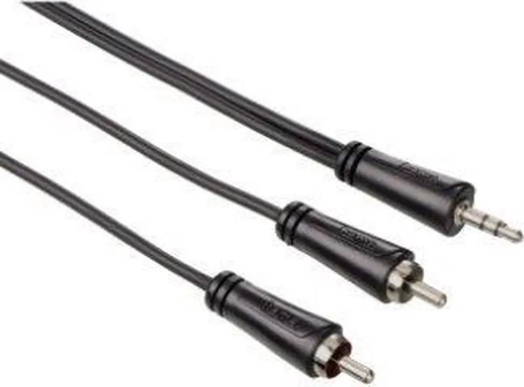 Hama 00122294 Audiokabel 3,5mm naar RCA
