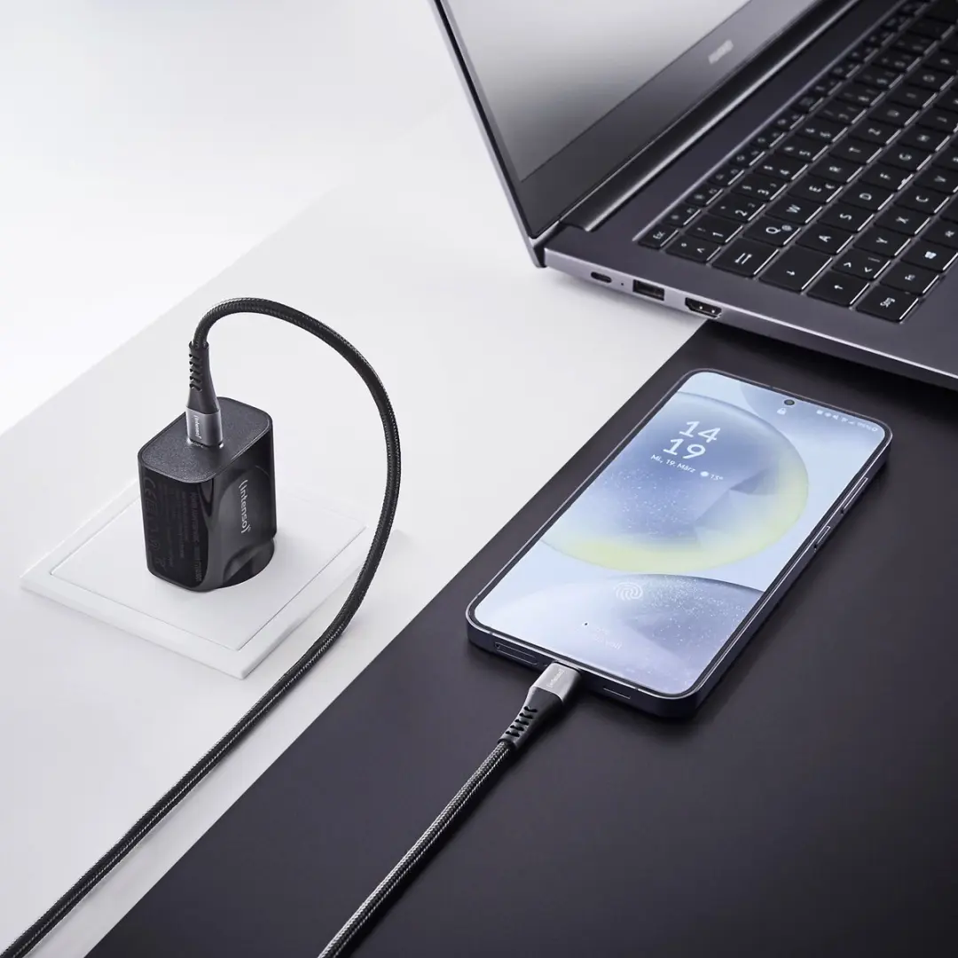 Intenso C315C USB-C naar USB-C Kabel 1.5m - Zwart