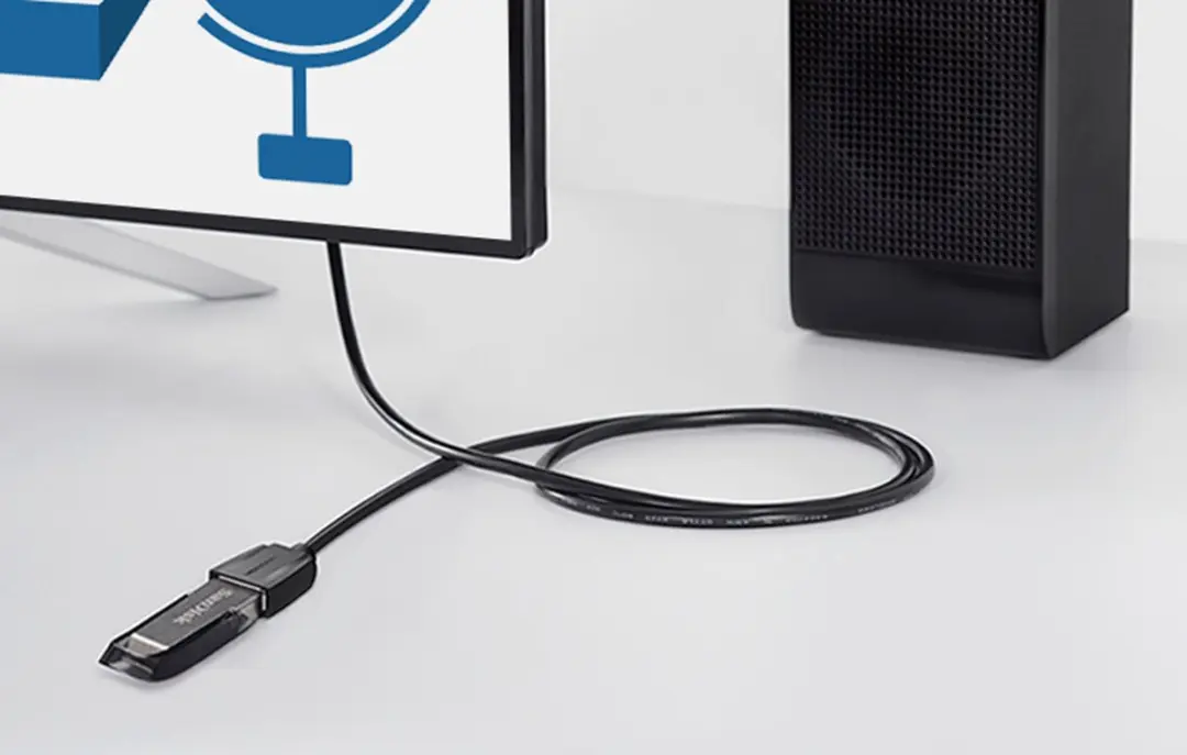 Vention USB 3.0 Verlengkabel A45-B300 1m - M naar Vrouwelijk - Zwart - afbeelding 6 van 6