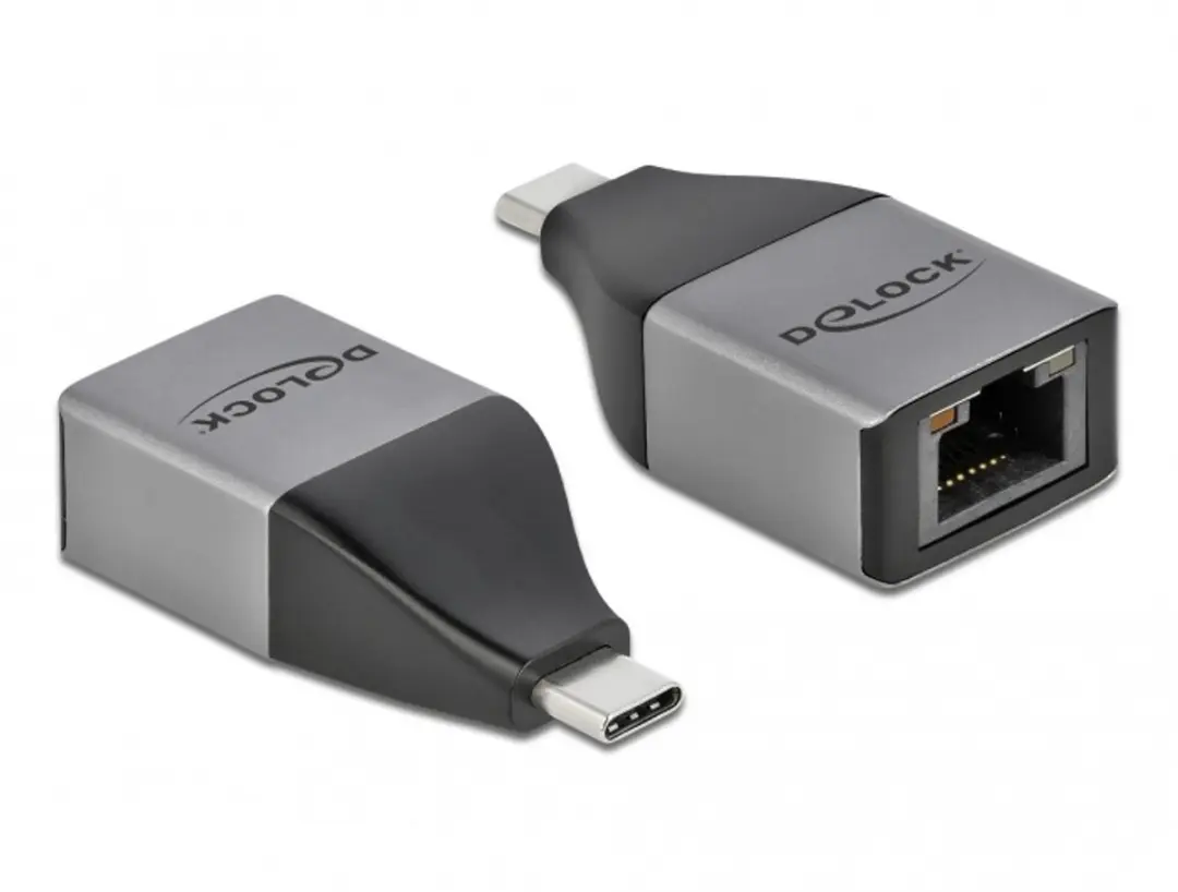 Delock USB-C naar Gigabit LAN Adapter 64118
