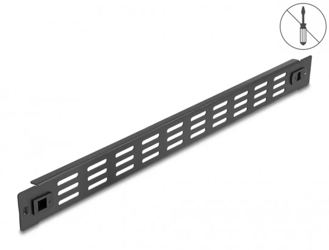 Delock 19 inch Ventilatiepaneel 1U