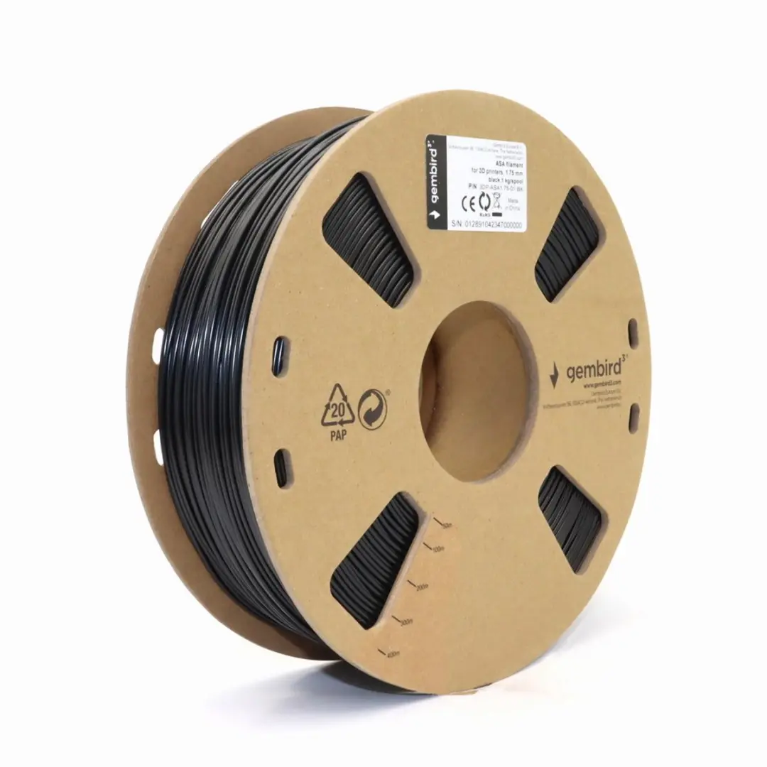 Gembird ASA Filament 1,75mm 1kg