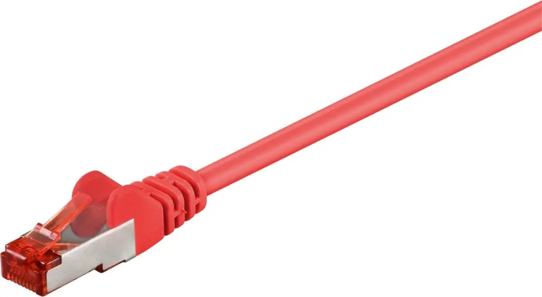 Goobay Wentronic 68278 Cat 6 UTP-kabel RJ45 1m - Rood
