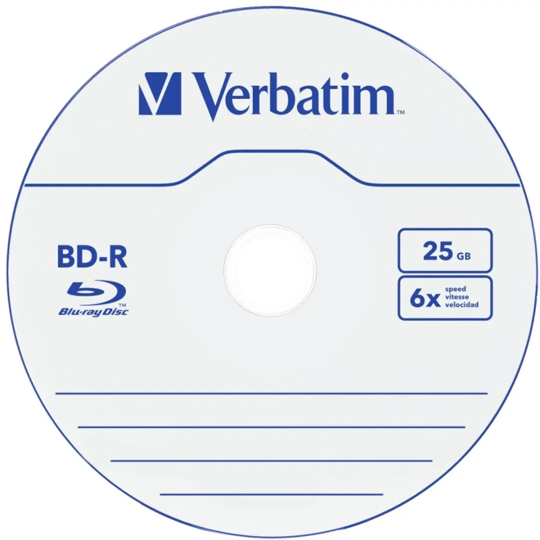 Verbatim 43715 BD-R Schijven 25GB - 5 Stuks - afbeelding 6 van 6
