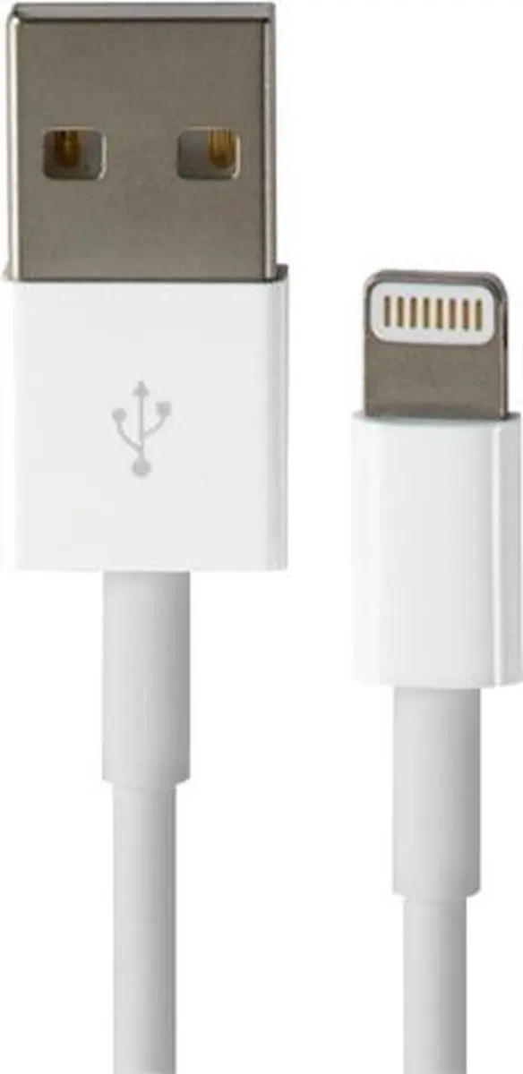 USB kabel 2 meter voor iPhone & iPad - wit