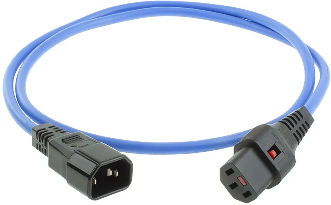 ACT PC1125 AK5199 Netsnoer C13-C14 1,5m - Blauw