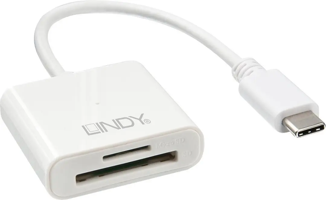 Card Reader LINDY 43185 White