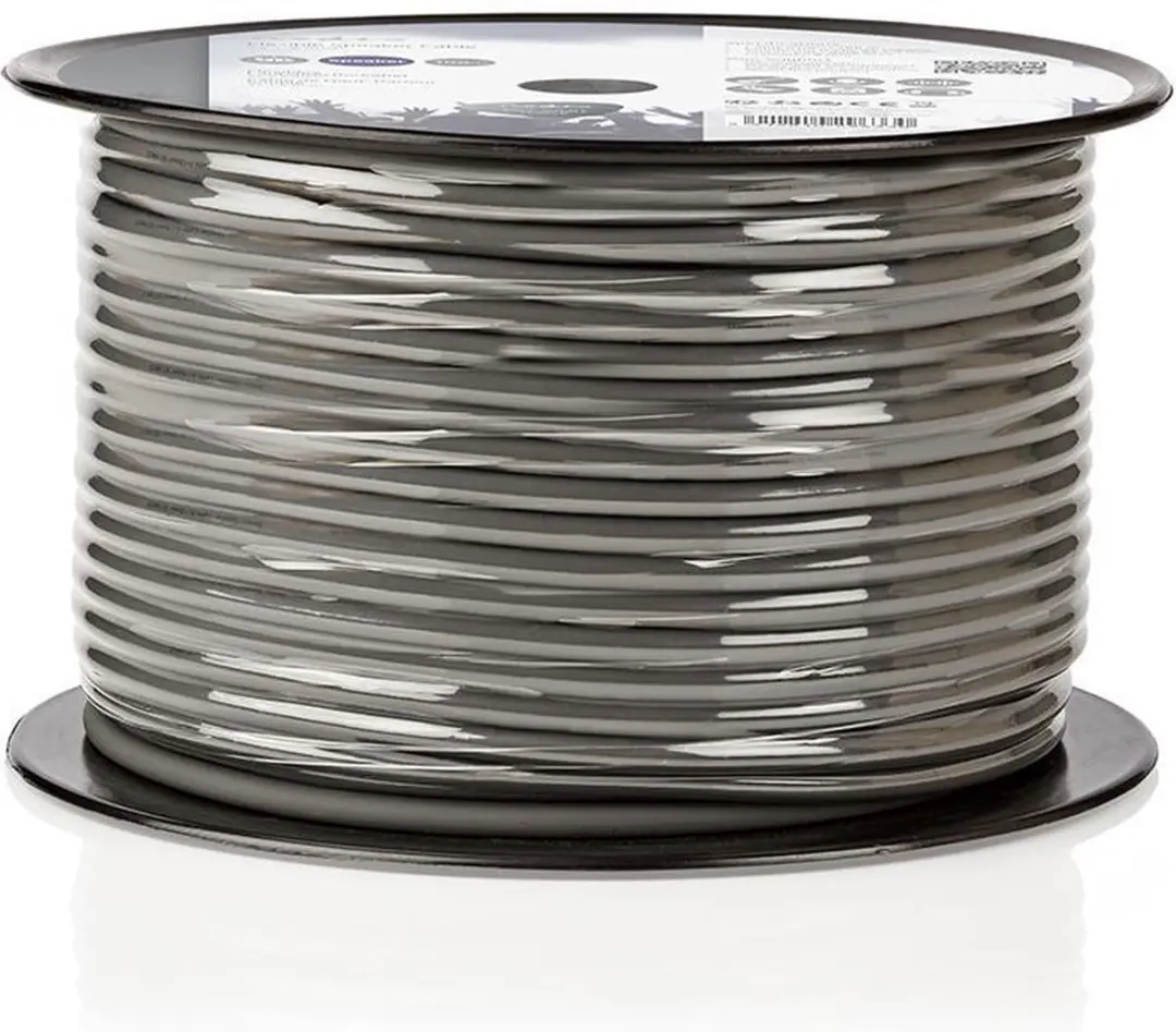 Nedis Speaker-Kabel COTR15030GY100 - 2x1.50mm² - 100m - Donkergrijs