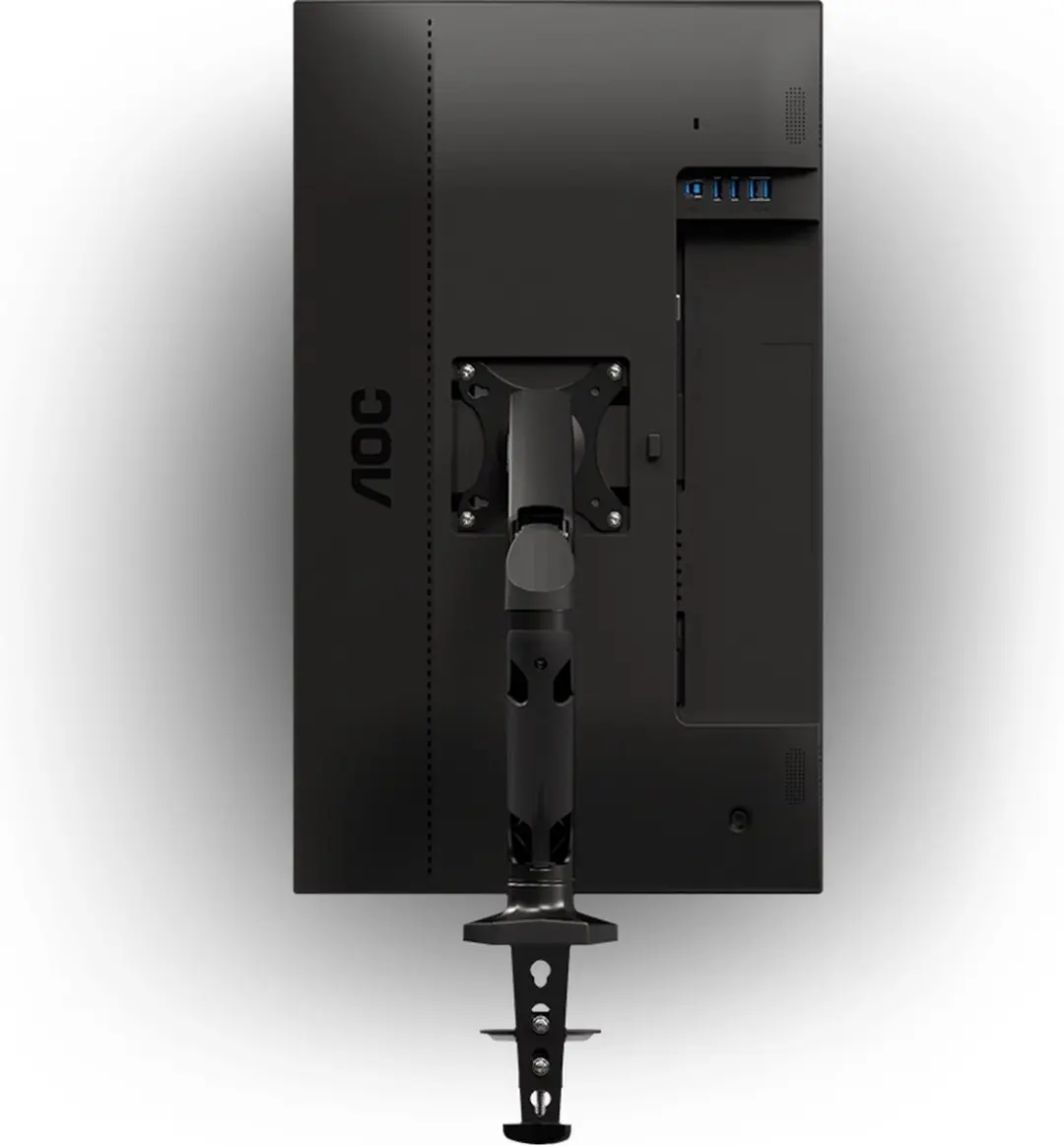 AOC AD110D0 Dual Arm 68,6 cm (27") Zwart