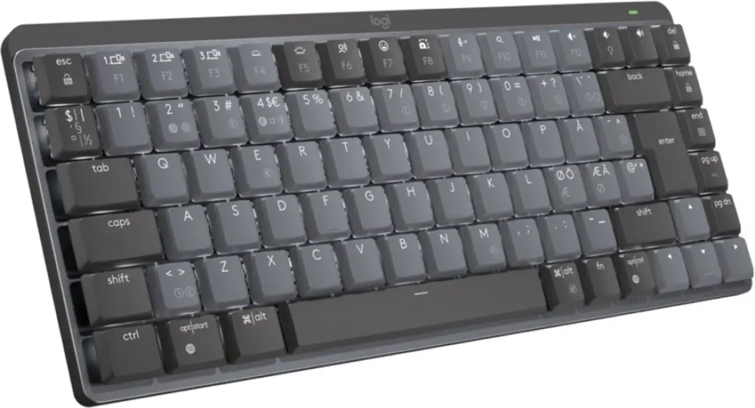 Logitech Kantoor Toetsenbord 920-010776 RF + Bluetooth - Scandinavisch - Grafiet
