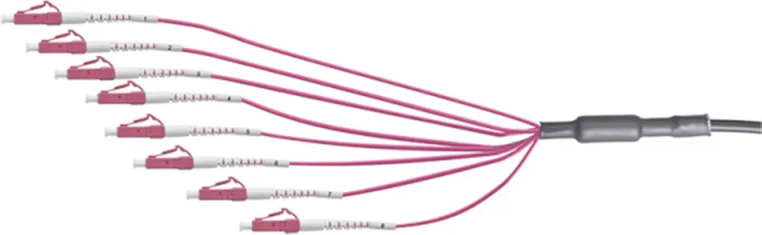Logilink FT2U200 InfiniBand Glasvezelkabel 200m - LC U-DQ(ZN) BH - Zwart