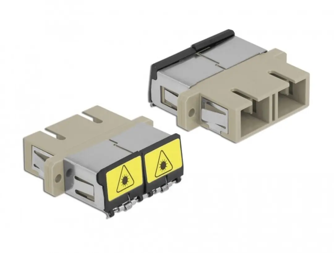 Delock 86894 Glasvezelkoppelaar SC Duplex - Beige