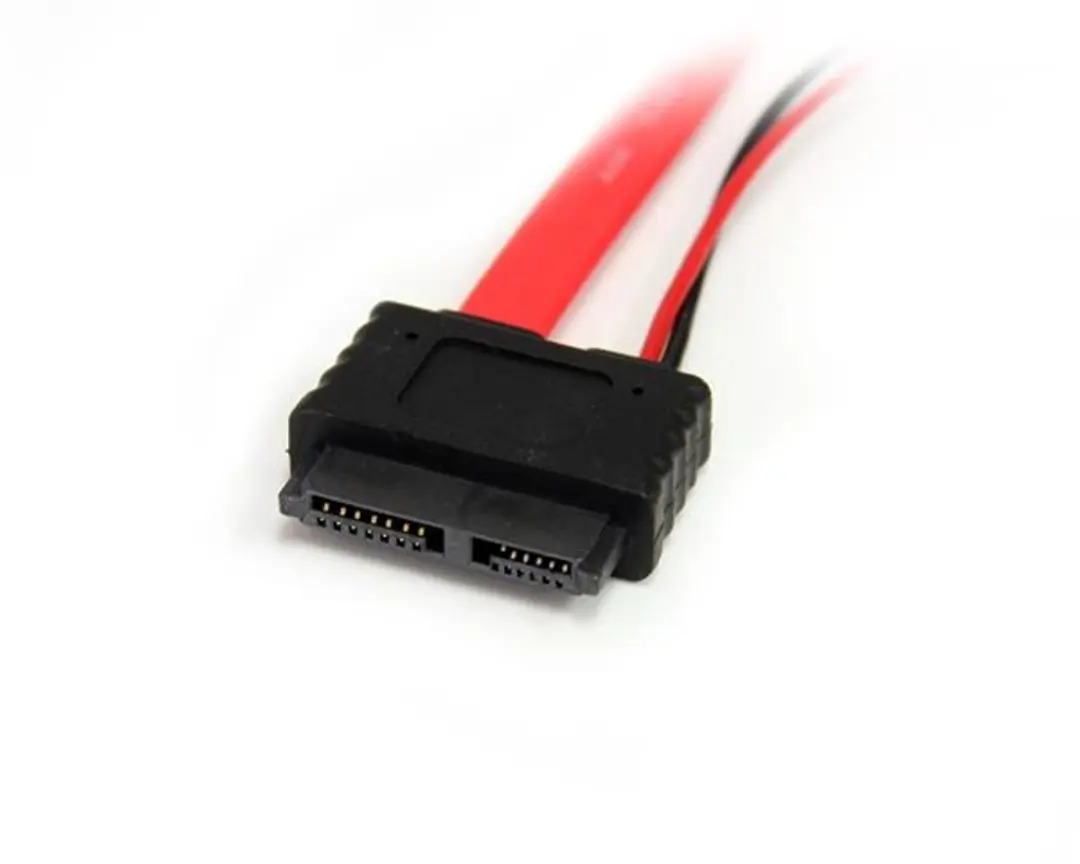 Startech SATA Kabel SLSATAF12 - Zwart