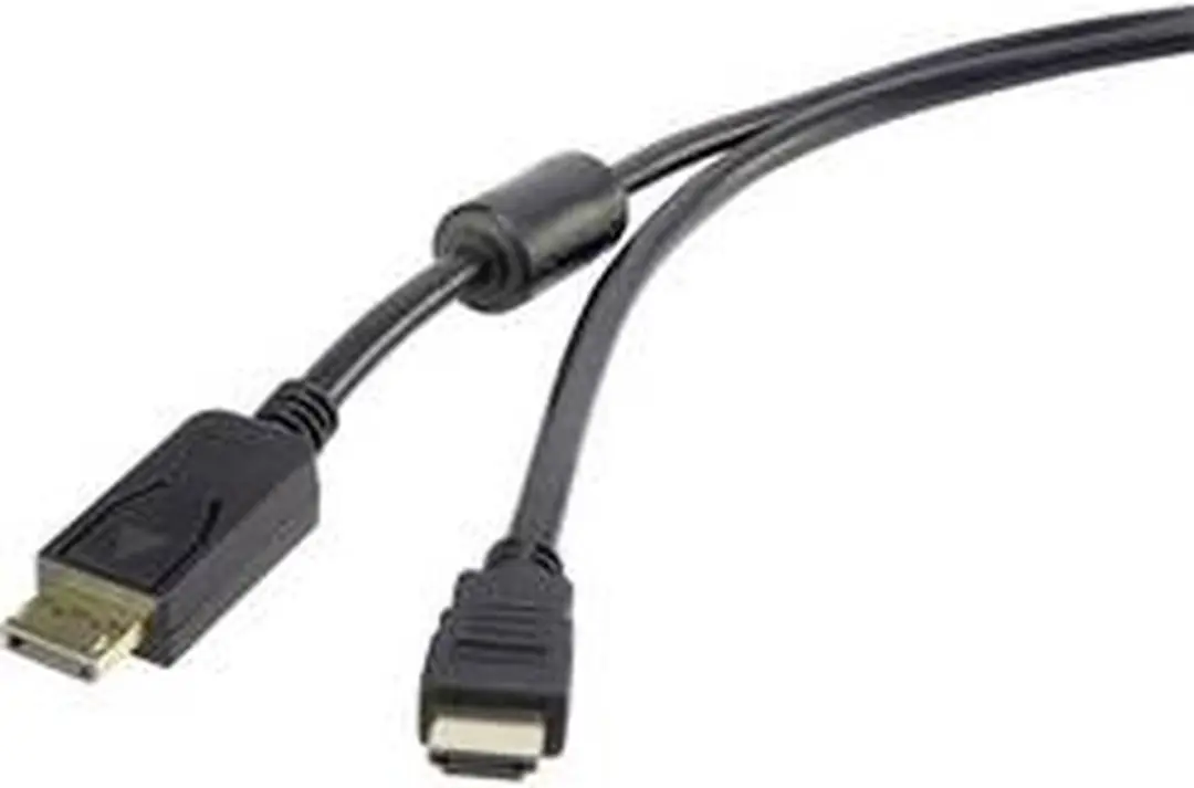 Renkforce RF-3301522 DisplayPort naar HDMI Adapterkabel 1m