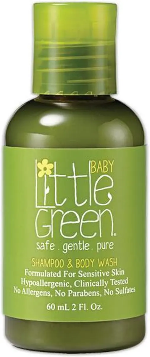 Little Green Baby Shampoo & Body Wash 60ml